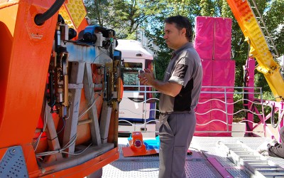 Optimización del protocolo de inspección de atracciones itinerantes de feria