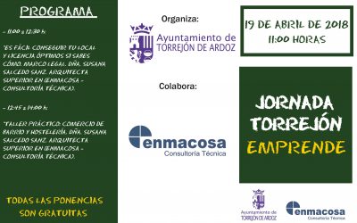 Enmacosa impartirá una sesión informativa sobre gestión de licencias en Torrejón de Ardoz
