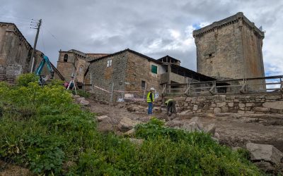 Control de calidad de Enmacosa para las obras de rehabilitación del Castillo de Monterrei